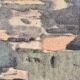 Old lithograph - Landscape Riviera Mediterranean Eze - A. Marc