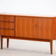 Vintage Scandinavian enfilade 1960