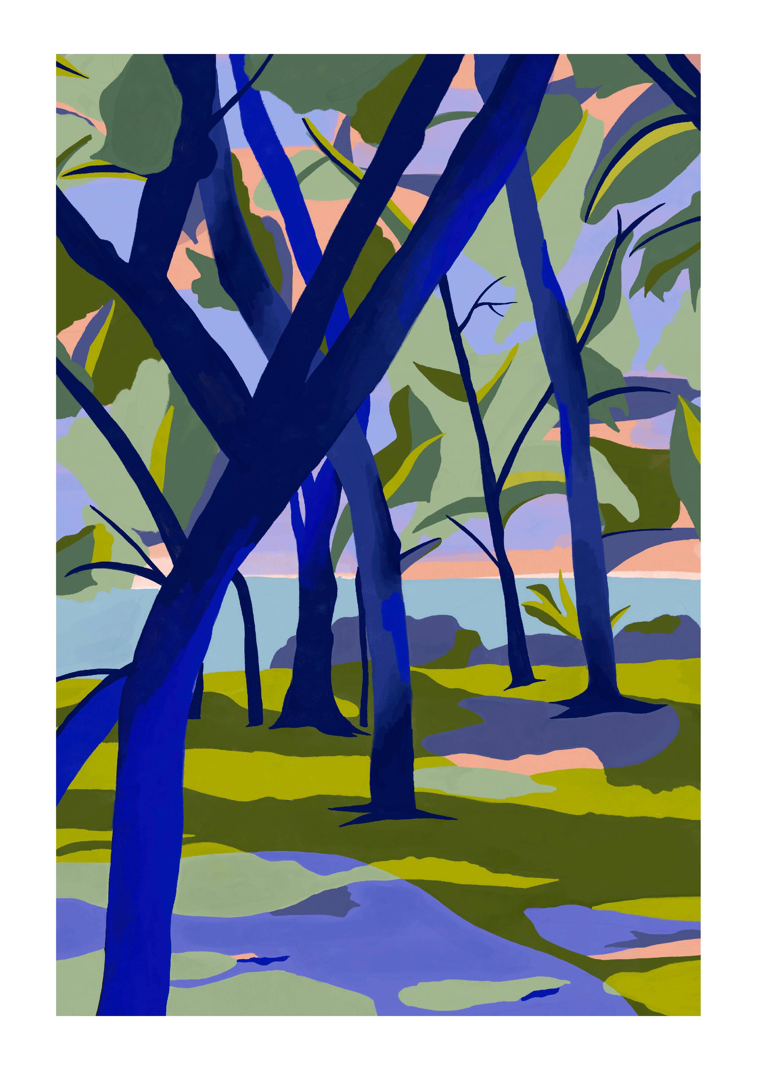 Grand Baie - Limited edition art print (A3)