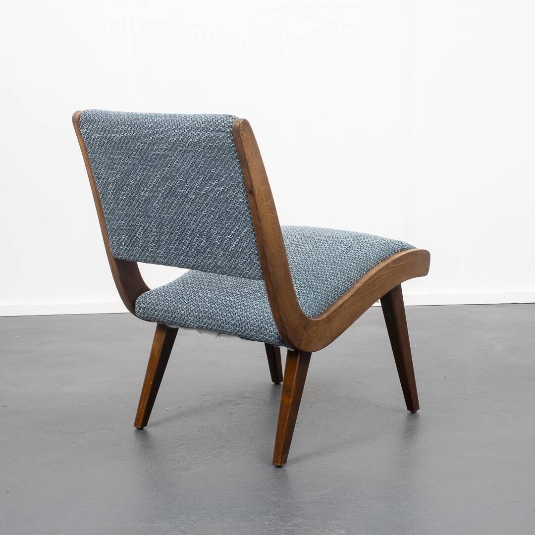 Fauteuil vintage année 50 refait à neuf, dispo 2
