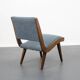Fauteuil vintage année 50 refait à neuf, dispo 2