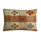 Vintage turkish handmade cushion cover , 30 x 50 cm