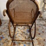Rocking chair rotin