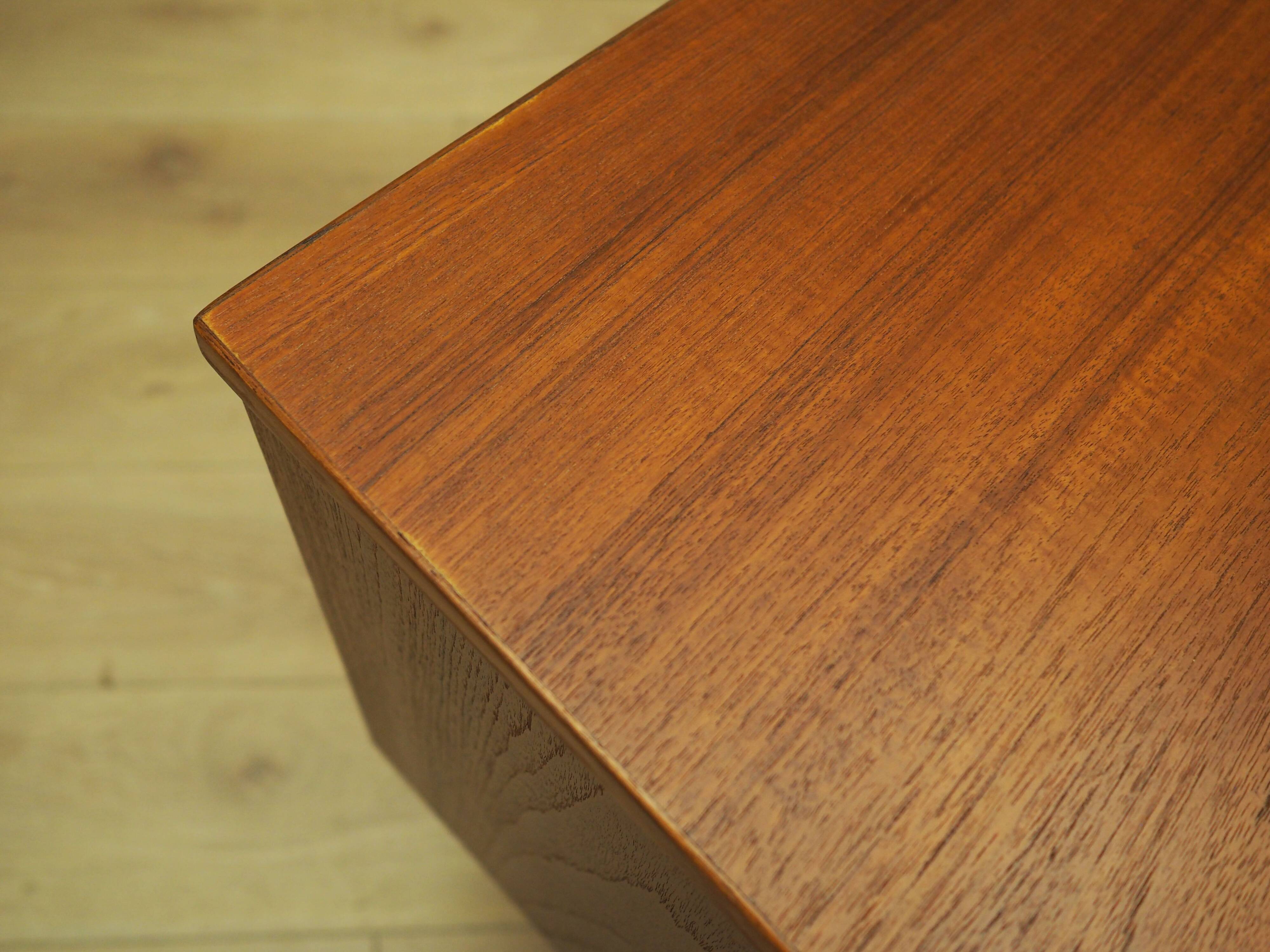 Teak desk, Danish design, 1970s, production: Denmark