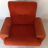 70s corduroy space age armchair