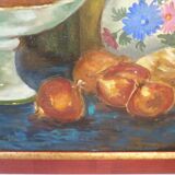 Still life oil signed