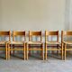 Set of 6 Johan van Heuvel chairs for Ad Vorm