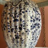 Antique porcelain lamp