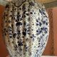 Antique porcelain lamp