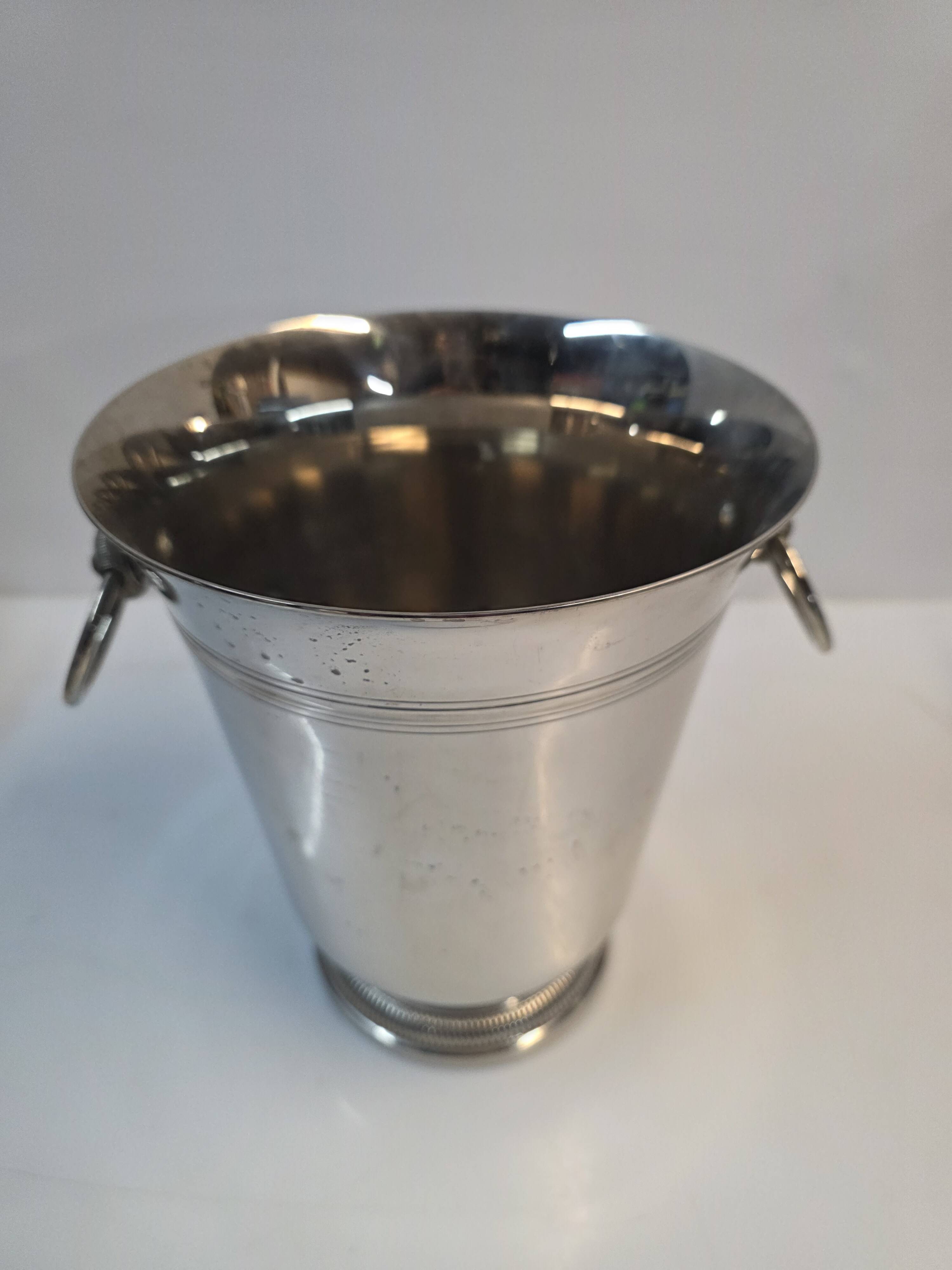 Silver-plated champagne bucket mid-20th century
