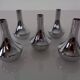 Chrome-Plated Candleholders by Quist, Germany, 1960s, Set of 5