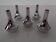 Chrome-Plated Candleholders by Quist, Germany, 1960s, Set of 5