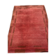 Handwoven carmine red gabbeh rug