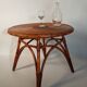 Rattan coffee table circa 1955