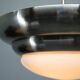Rare Franta Anýž Nickel Chandelier, 1930s, Restored