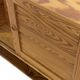 Vintage 1970s pinewood wall cabinet shelf wall unit