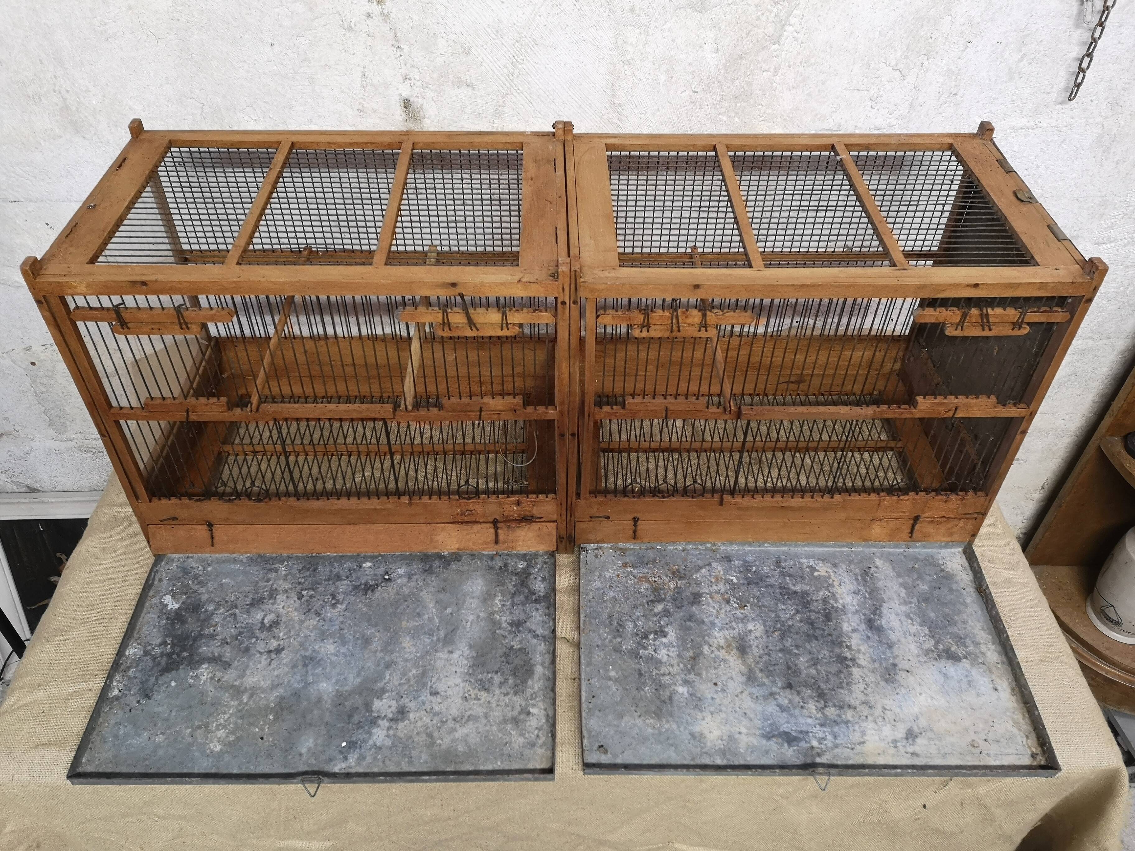 Old aviary bird cage 110 cm