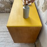 Furniture chest of drawers two-tone 60s