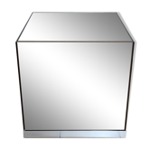 Cube miroir d'appoint 1970