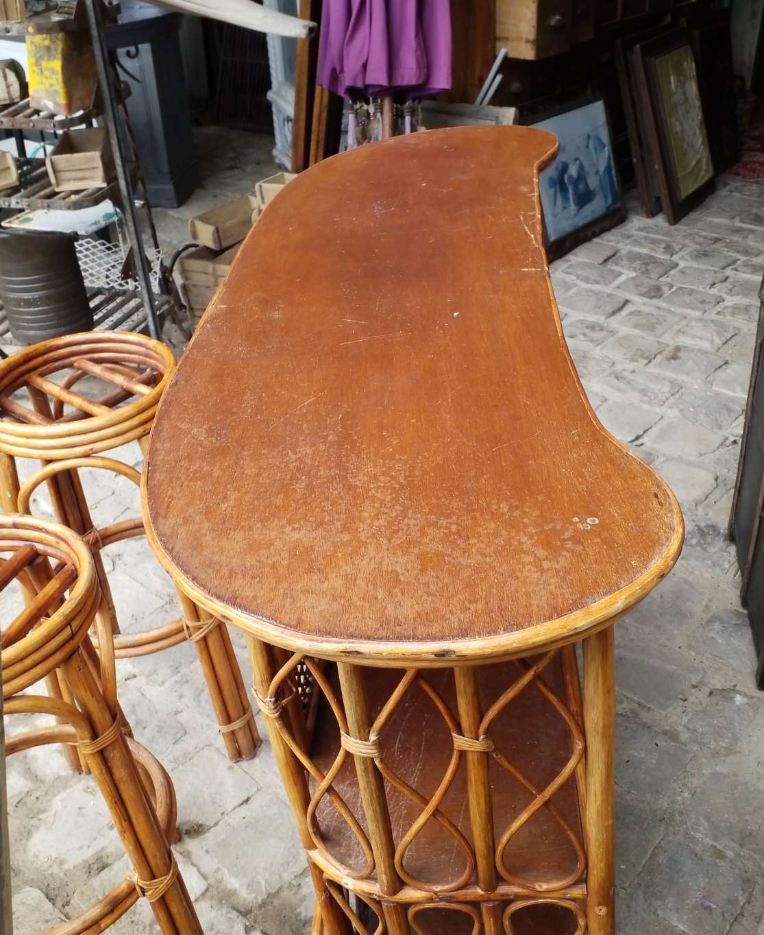 Bamboo bar