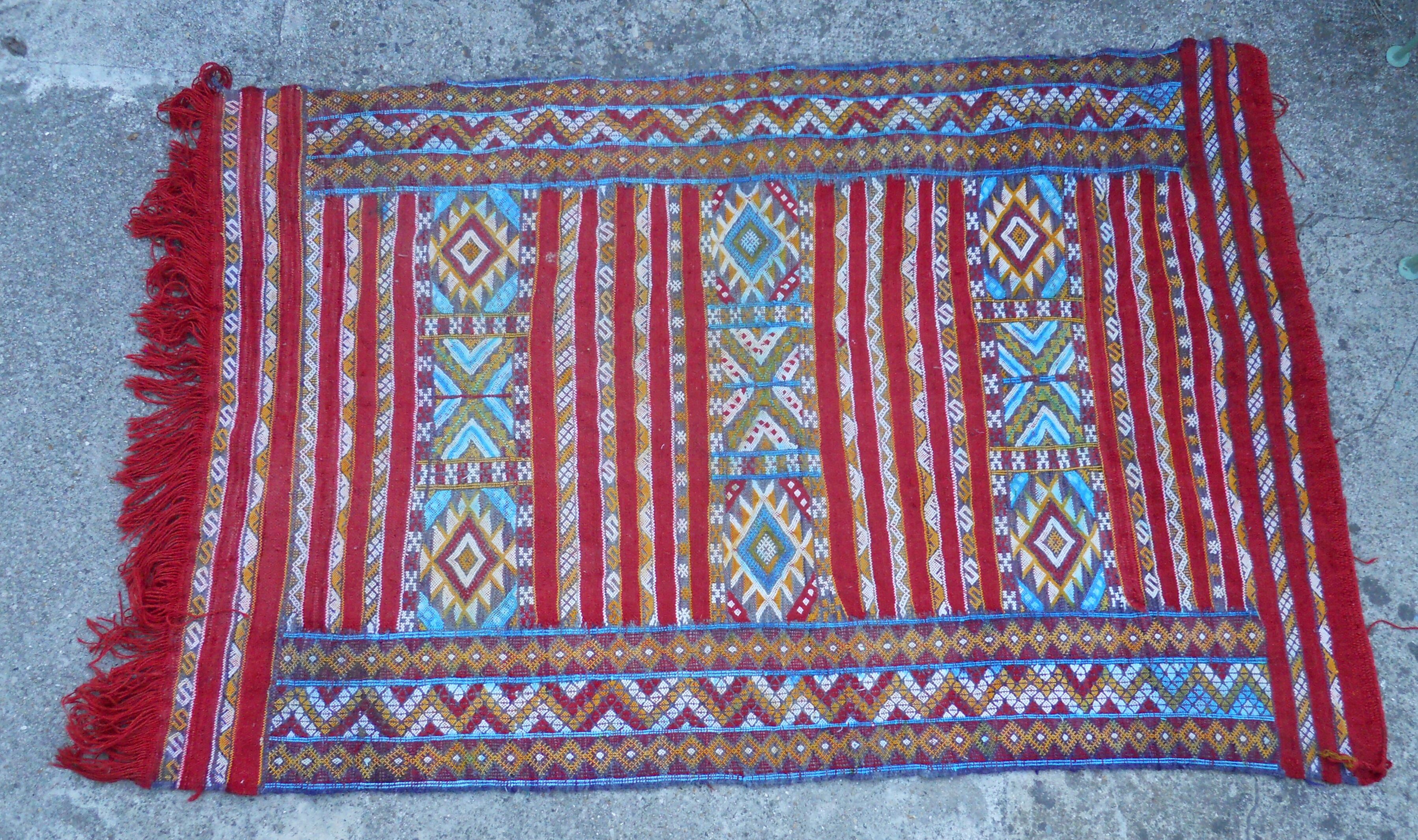 Tent carpet berbere north africa 150x95cm