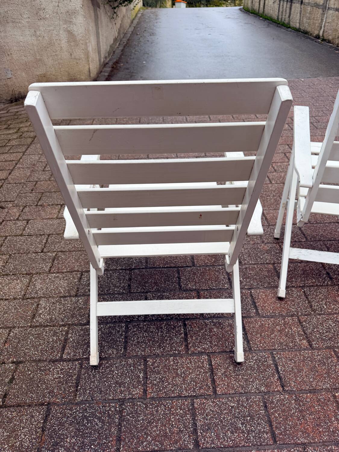 2 chaises transat des années 80