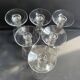 6 verres à vin Baccarat Clermont XIXème