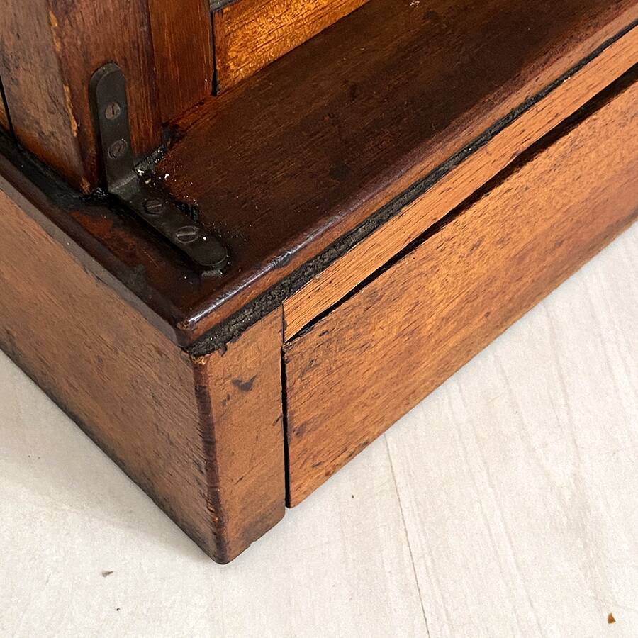 Pharmacy window from the 1930s