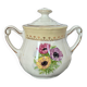 Sugar double handles porcelain the Amandinoise model Coopélia