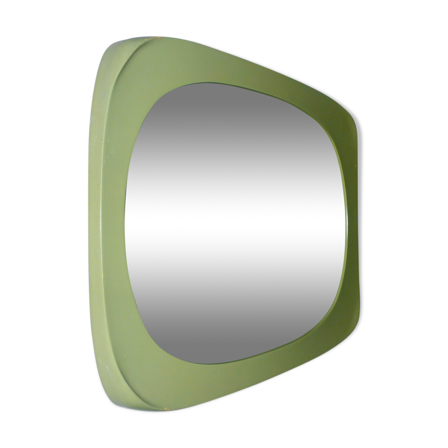 Vintage retro mirror, Scandinavian, from the 1970s