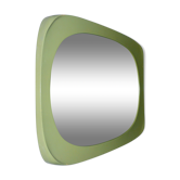 Miroir rétro vintage , scandinave , 70'