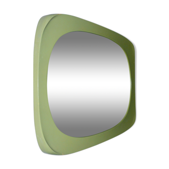 Vintage retro mirror, Scandinavian, from the 1970s