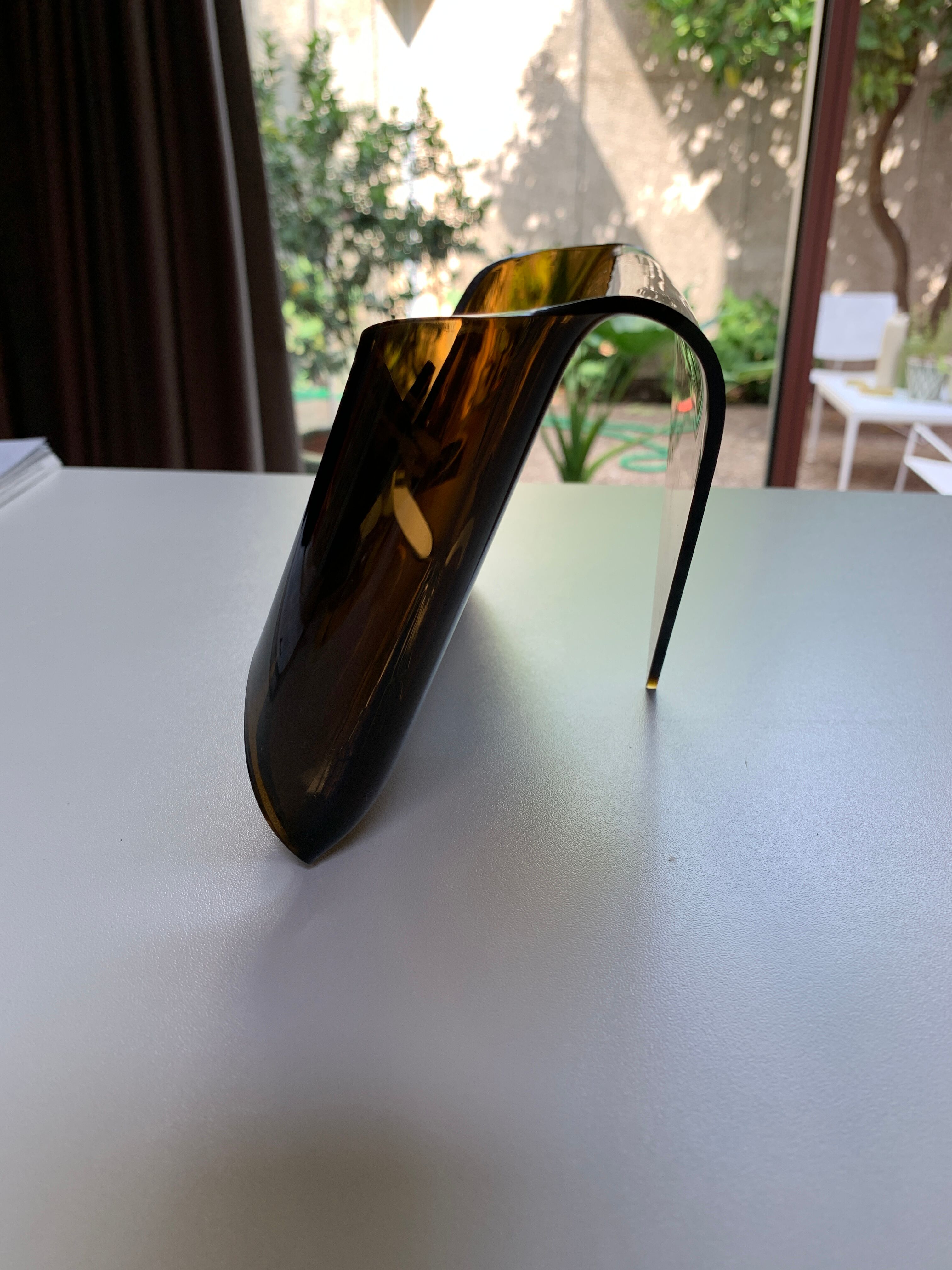 Plexiglas mail holder