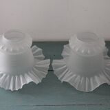 French vintage glass light