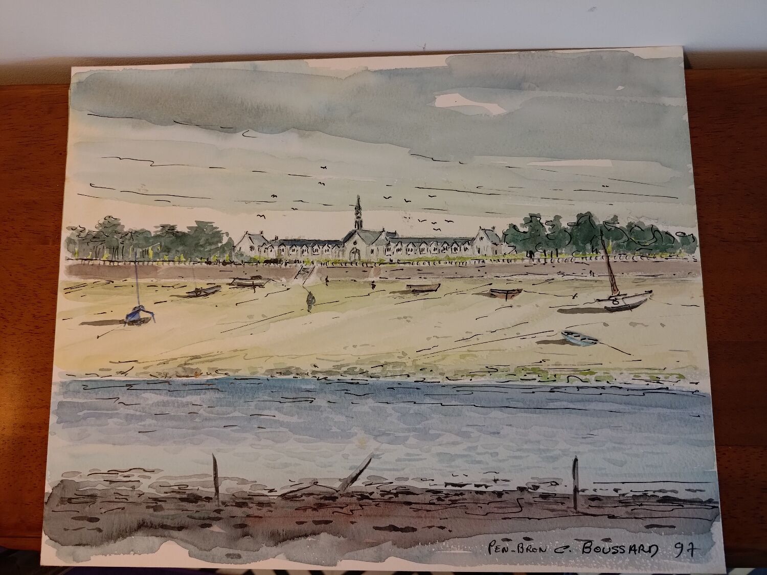 Watercolor Pen Bron Brittany