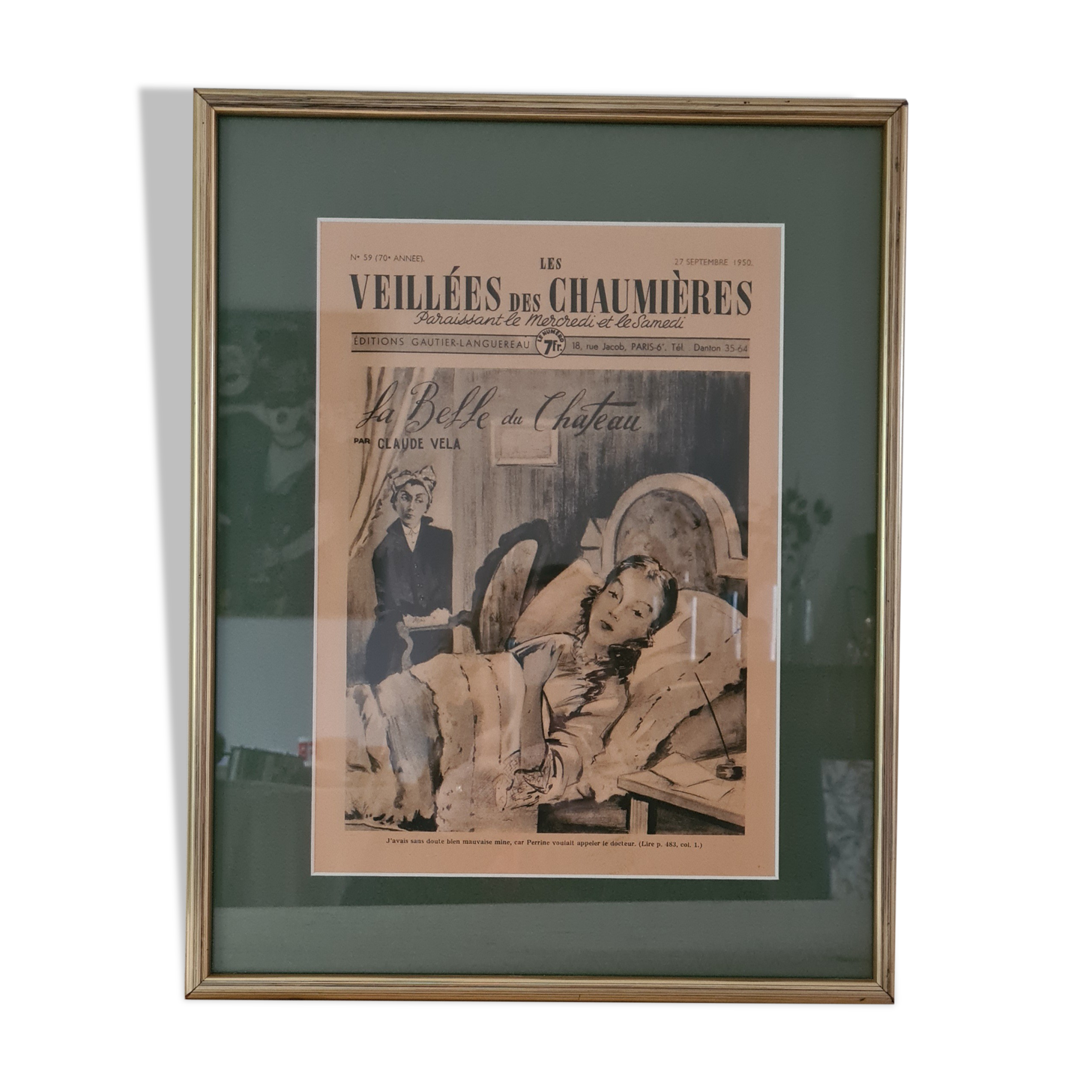 Poster the Veillées des Chaumières year 50