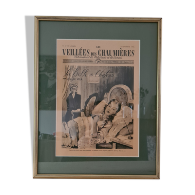 Affiche la Veillées des Chaumières année 50