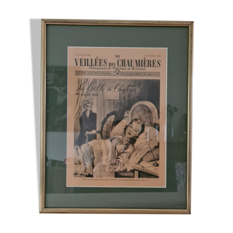 Poster the Veillées des Chaumières year 50