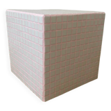 Handmade ceramic cube