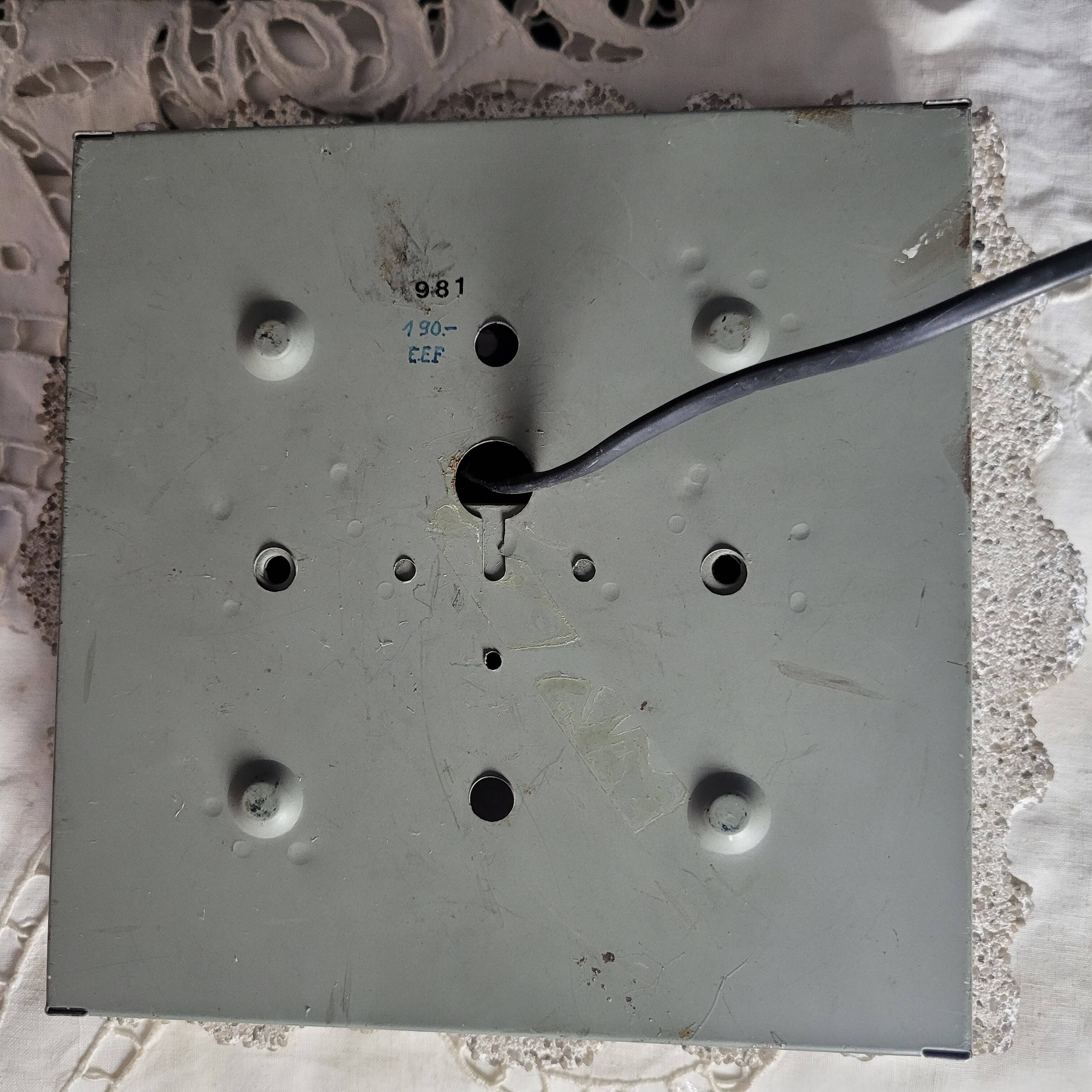 Vintage brutalist wall light