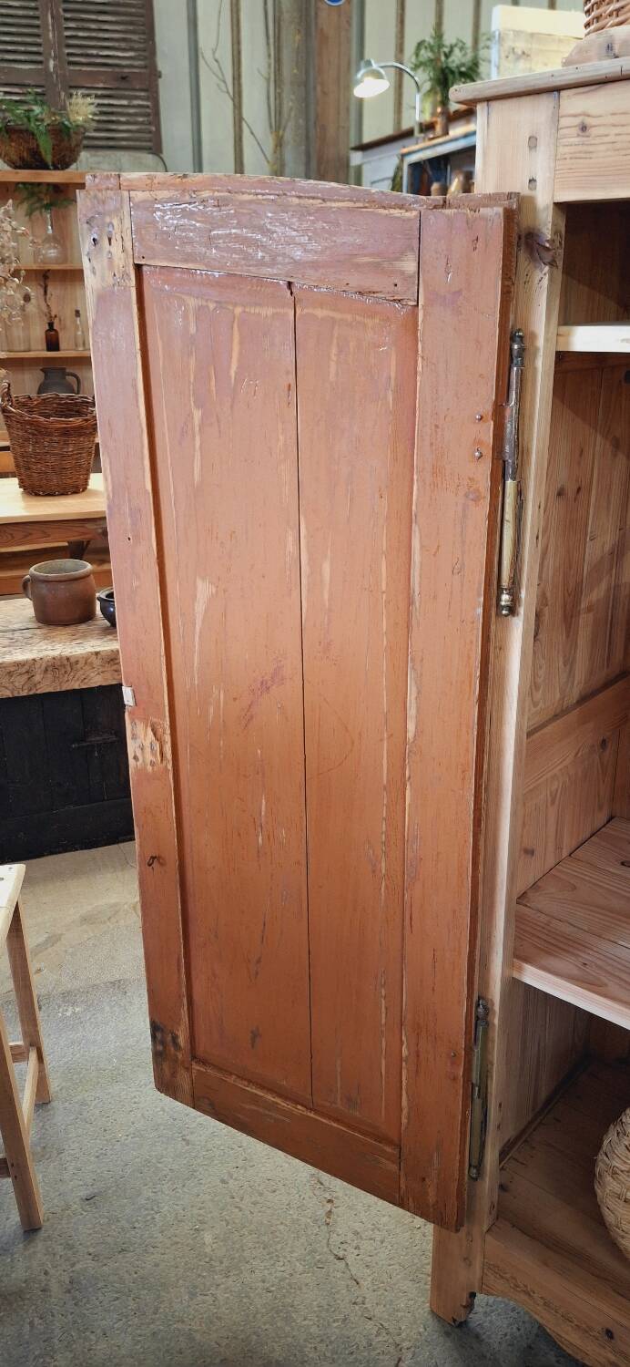 Antique fir wardrobe