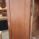 Antique fir wardrobe