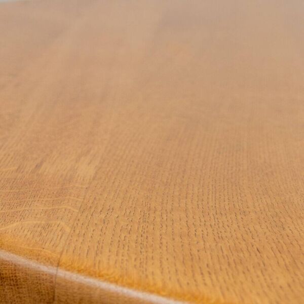 Table basse ronde danoise par Niels Bach