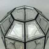 60s 70s lamp light ceiling lamp Limburg Germany glass space age design