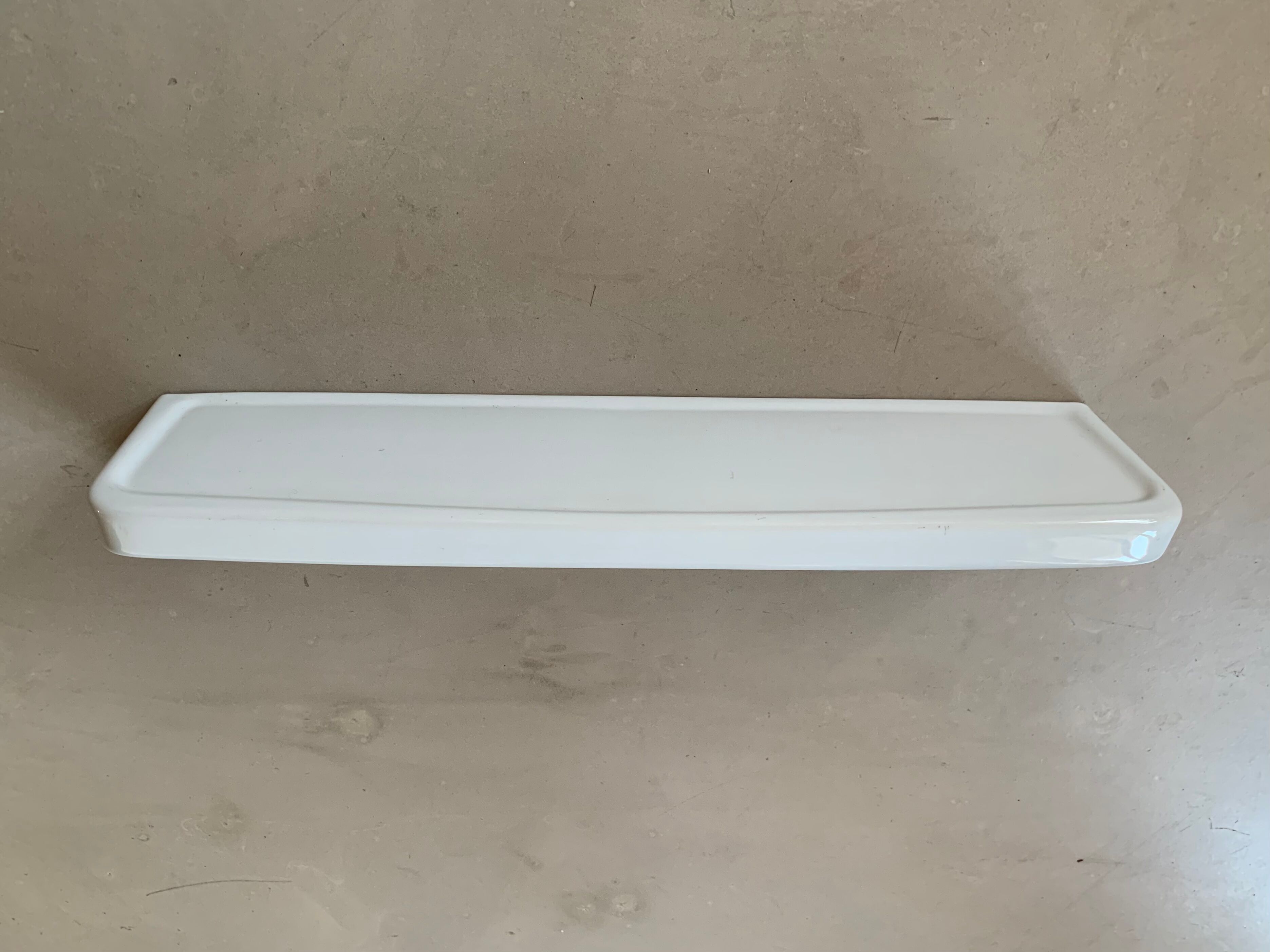 Antique ceramic shelf