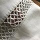 Similar listings: Antique cotton sheet embroidered with the monogram MF