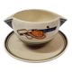 HB Quimper sauce boat, j.Lachaud, 1920