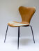 Chaise « Seven », modèle 3107 par Arne Jacobsen et Fritz Hansen