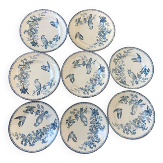 Lot of old plates late 19th century