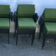 27 armchairs - modern - vintage - metal feet - 1960